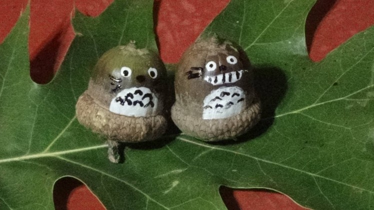 DIY Totoro Acorns