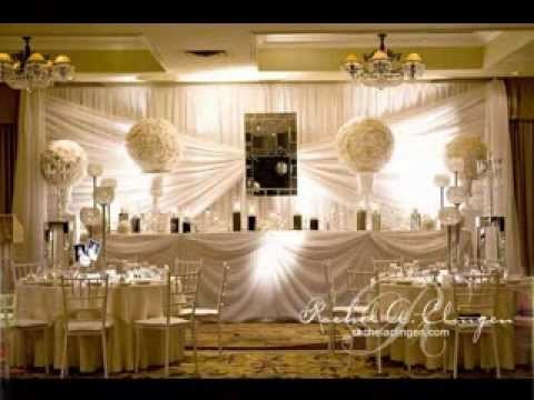 Easy DIY wedding backdrop decorating ideas