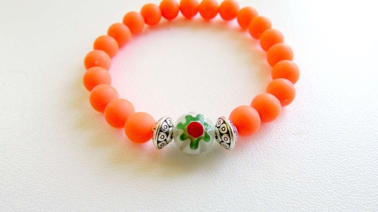 How To Elastic Beaded Bracelet DIY Style Tutorial Guidecentral, My