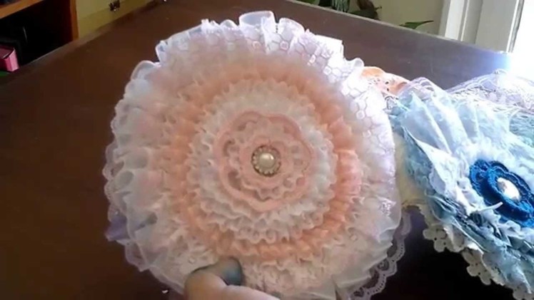 Shabby lace book 1st August DTProjet for Mel's Craft Boutique