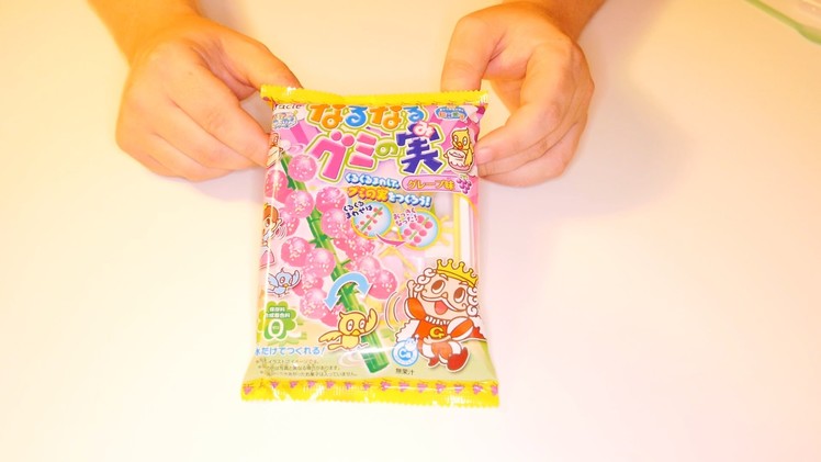 ASMR Japanese DIY Candy Kit - Kracie Narunaru Gummy No Mi Grape Vine