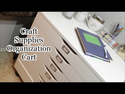Craft Supply Organization - Ikea Alex Unit
