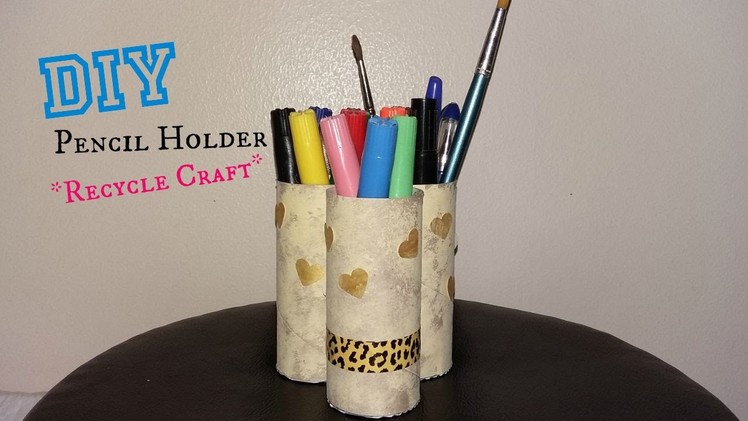 DIY - Pencil Holder *Recycle & BTS Craft*