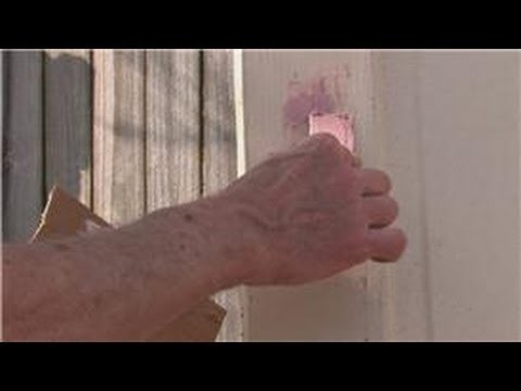 Doors : How to Repair a Door With Wood Filler
