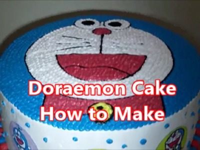 Doraemon Cake How to Make