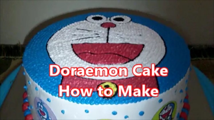 Doraemon Cake How to Make