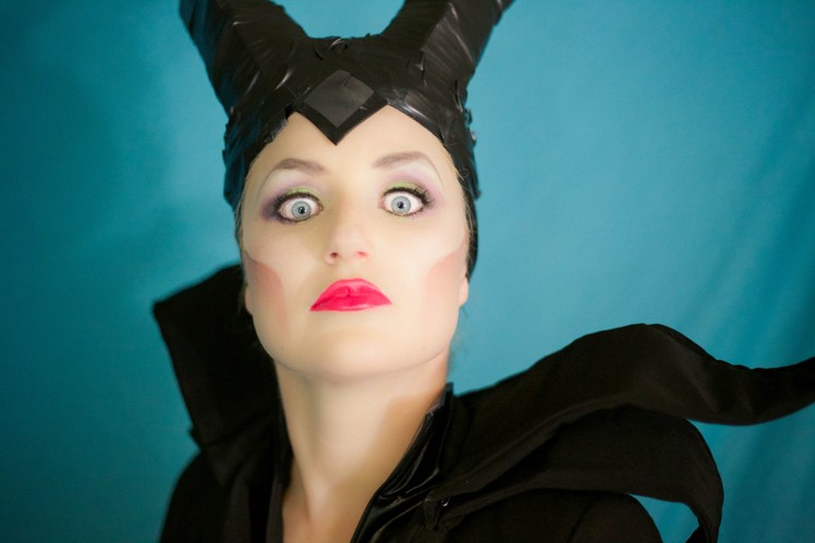 How To Do Maleficent Makeup!