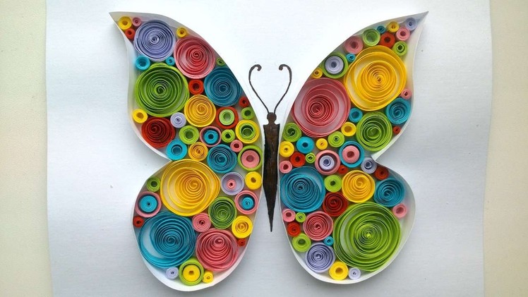 How To Make A Beautiful Butterfly Quilling - DIY Crafts Tutorial - Guidecentral