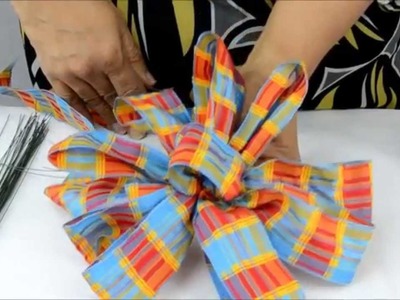 How to Make an Eight Loop (Plus One) Bow with Tail