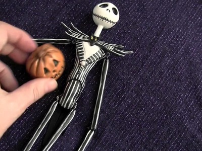 Jack Skellington Hand Sculpted Art Doll by Amy DeCaro