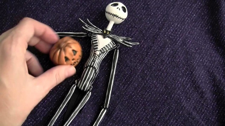 Jack Skellington Hand Sculpted Art Doll by Amy DeCaro