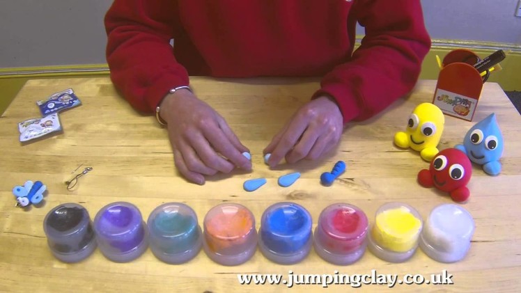 Jumping Clay Tutorial - How to make a Butterfly