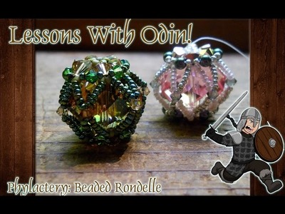 Lessons With Odin: Beaded Crystal Rondelle