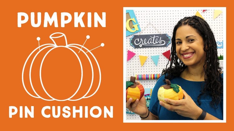 Pumpkin Pin Cushion: Easy Craft Tutorial with Vanessa of Crafty Gemini Creates