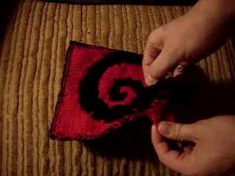 A bit of knitting