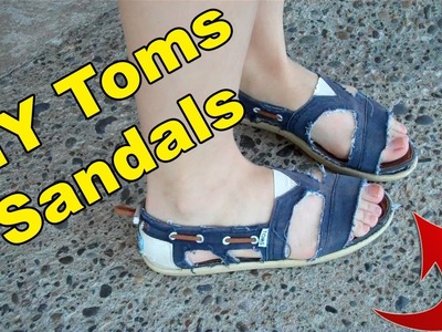 DIY Toms Sandals - The Haunting of Sunshine Girl
