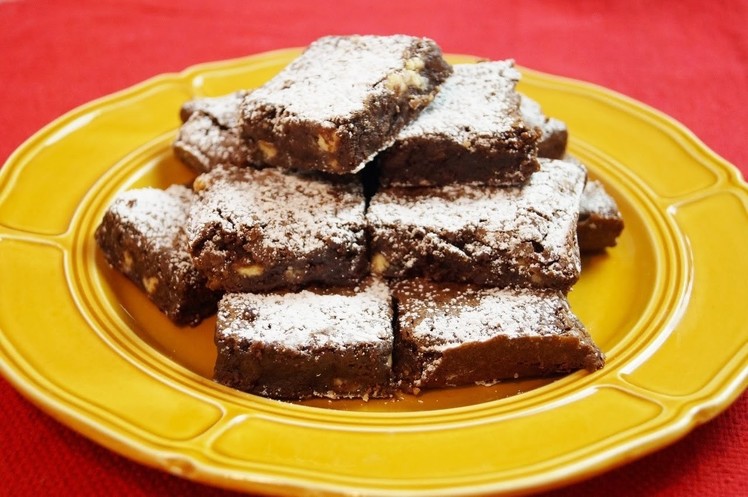 Fudge Brownies: Recipe (From Scratch Best Fudgy Brownies) Make It (How To) Di Kometa-DishinWithDi #9