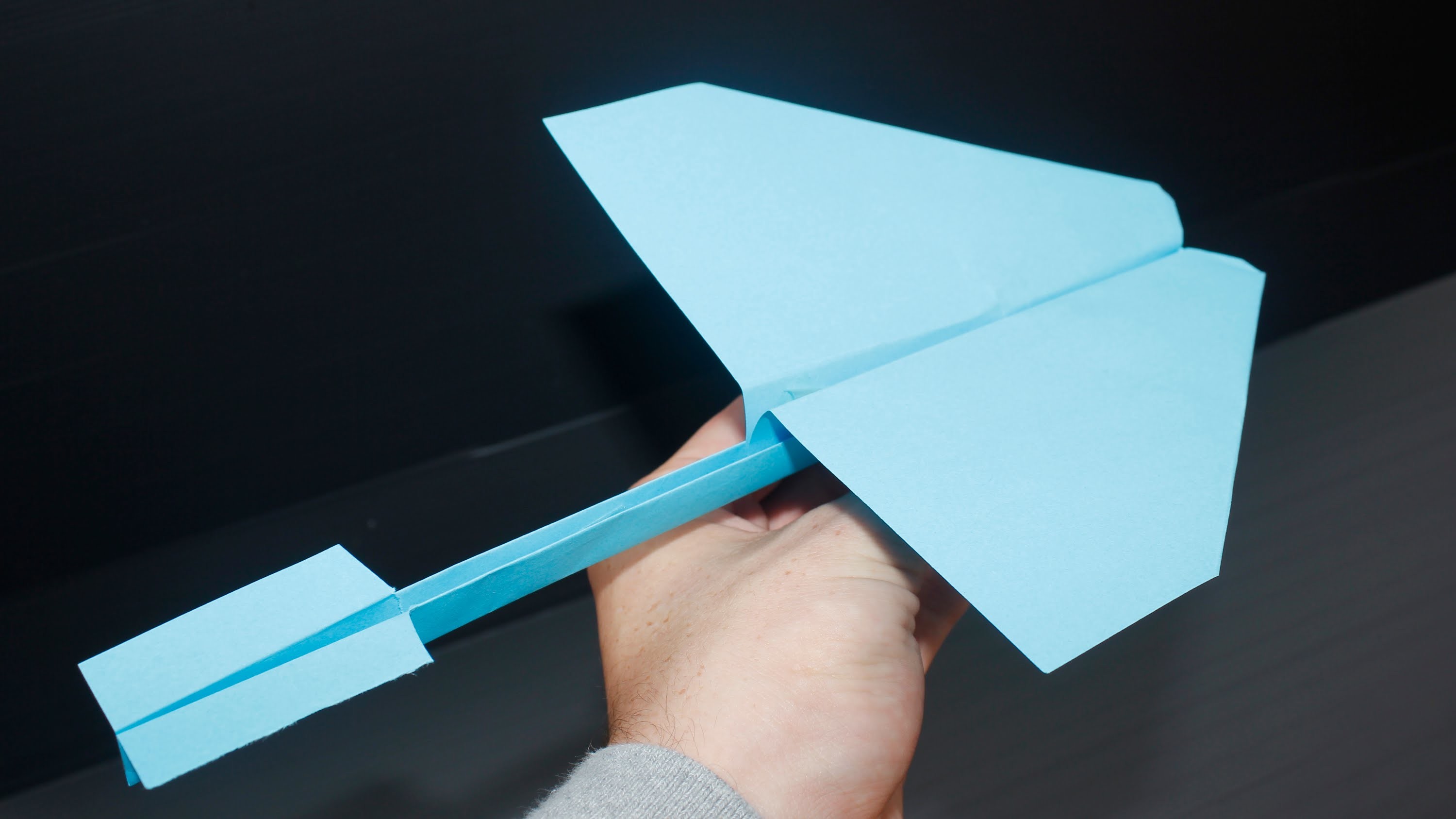 how to make an awesome paper airplane that flies far