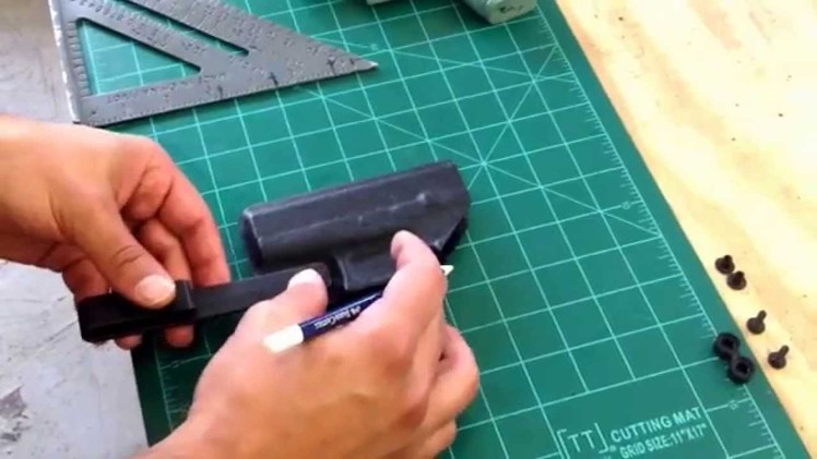 How to make, DIY Custom Kydex Holster Full Video
