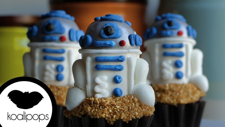 How to make Star Wars: The Force AWAKENS: R2D2 Cupcakes