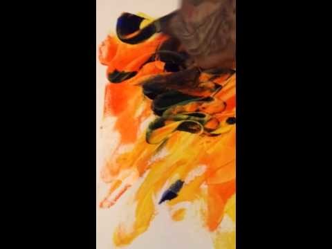 How to paint trippy art