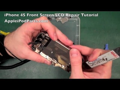 IPhone 4S Front Screen & LCD How To Replacement Repair Guide Tutorial