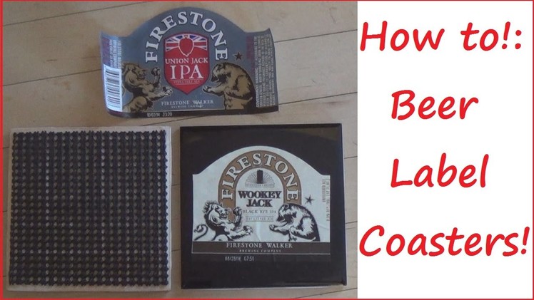 Sewing Nerd! - Tutorial: How to Make Beer Label Coasters!