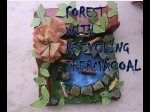 Thermacoal craft idea for kids learning