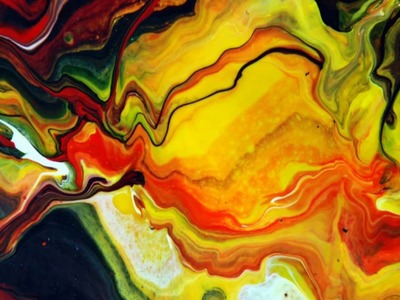 Abstract Fluid Painting Gallery By Mark Chadwick