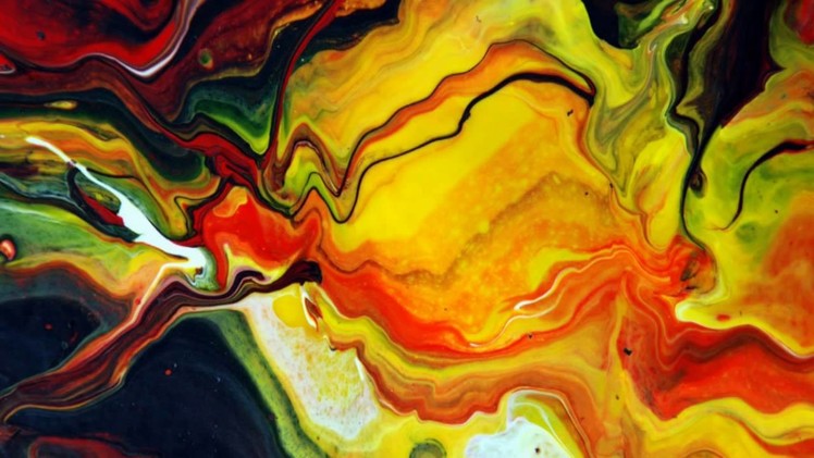 Abstract Fluid Painting Gallery By Mark Chadwick