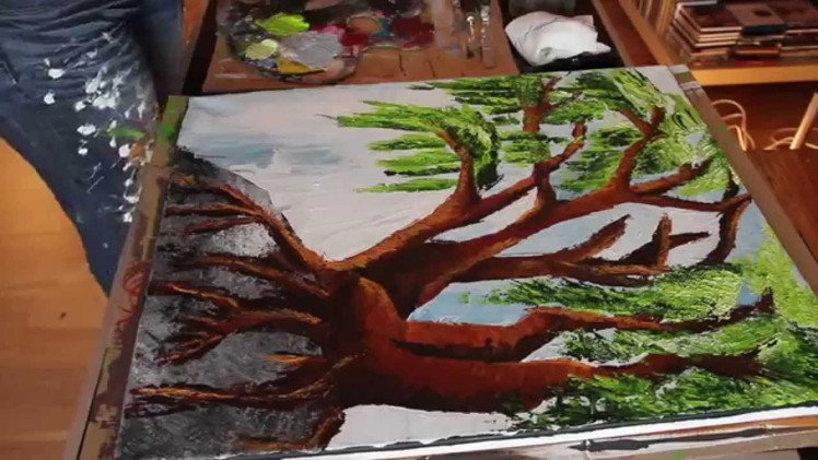 Acrylic Painting - Family Tree