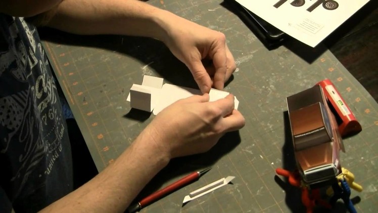 Creating the 2014ToyotaTundra paper model