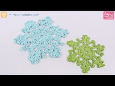 Crochet Twinkling Snowflake Tutorial