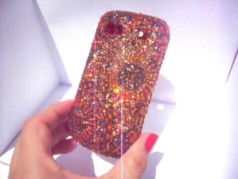 CRYSTALIZED LG COVER. over 3000 Swarovski Crystals on it! by CRYSTAL-RIDERS.COM