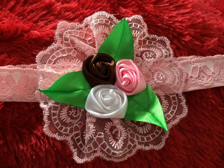 DIY Baby Headband step 2