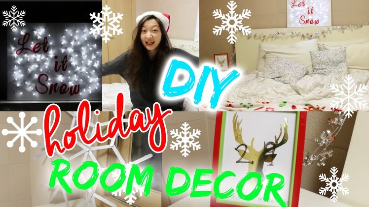 DIY Holiday Room Decor! | 5 DIYs Under 5 Dollars