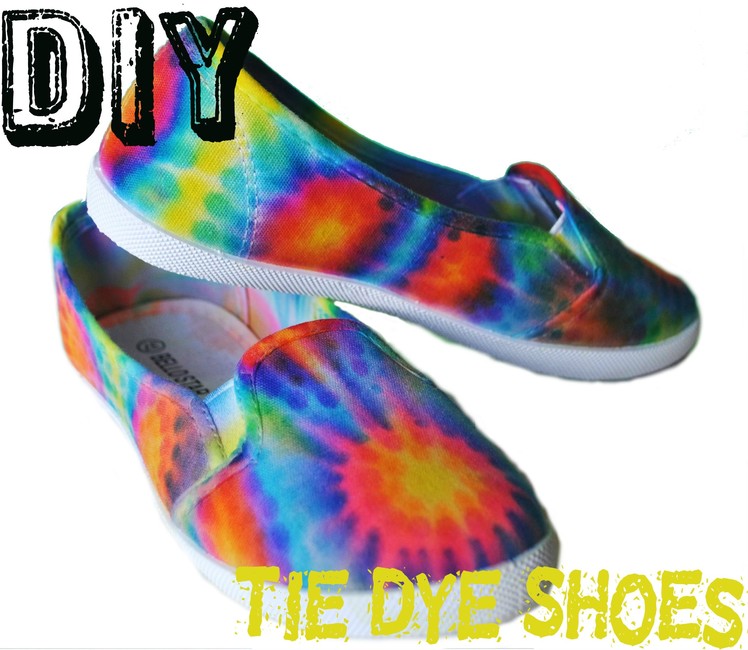 DIY | Pinterest Tie Dye Shoes