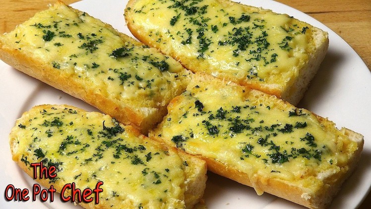 Easy Cheesy Garlic Bread - RECIPE