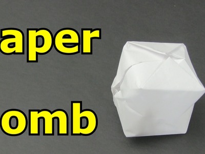 How to make a Paper Bomb -Origami-