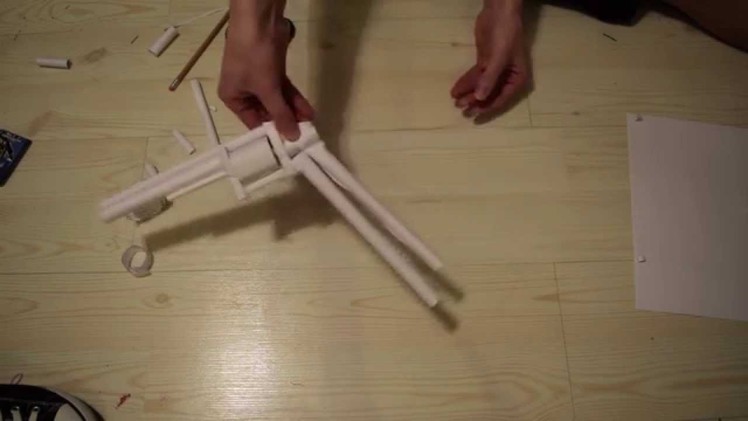 How to Make a Paper Revolver - The Base Part 2