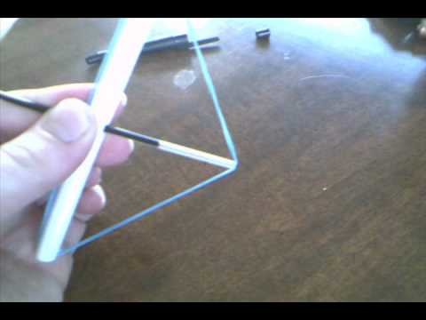 How to make a pen bow and arrow