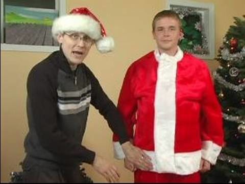 How to Make a Santa Claus Costume : How to Add a Jacket to a Santa Costume
