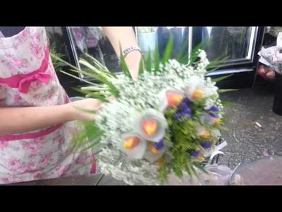 How to Make an Awesome Tulip Hand Bouquet | Singapore