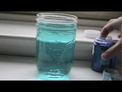 How To Make: Glitter Jars