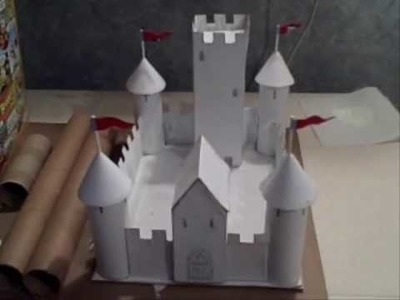 Make a paper and cardboard castle