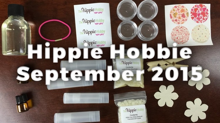 The Hippie Hobby Craft Subscription Box Unboxing - September.October 2015 + Coupon!
