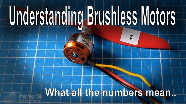 Brushless Motor Numbers Explained (KV etc)