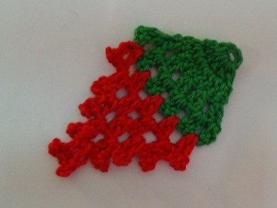 Crochet Strawberry Applique-2