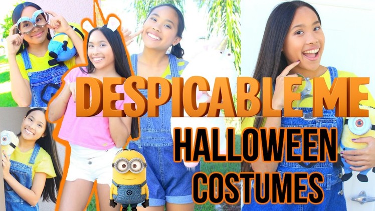 DIY Despicable Me Costumes and Makeup!! || BeautybyAndi