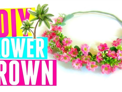 DIY Flower Crown Headband